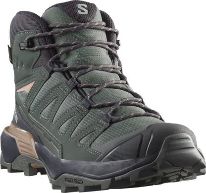 Salomon X Ultra 360 Mid GORE-TEX Womens Walking Boots - Green