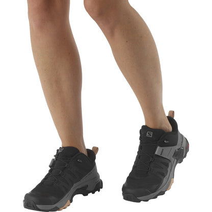 Salomon X Ultra 4 Womens Walking Shoes - Black