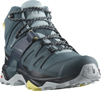 Salomon X Ultra 4 Mid GORE-TEX Womens Walking Boots - Blue