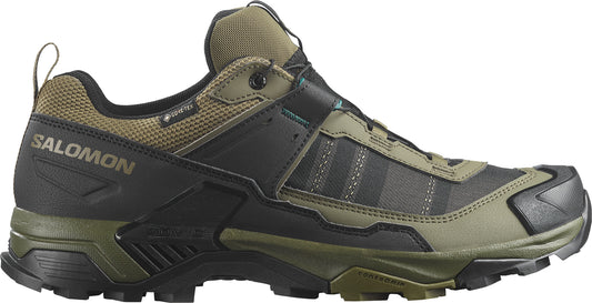 Salomon X Ultra 5 GORE-TEX Mens Walking Shoes - Green