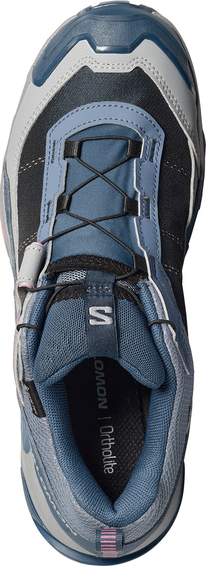Salomon X Ultra 5 GORE-TEX Womens Walking Shoes - Blue