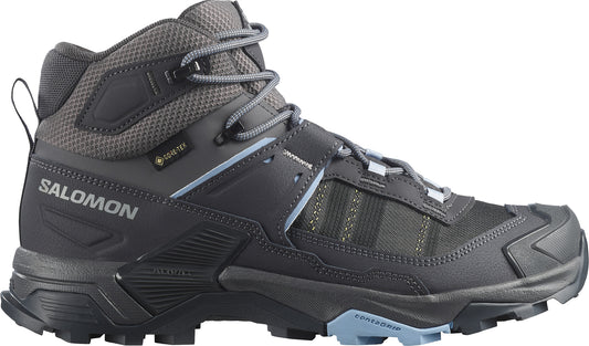 Salomon X Ultra 5 Mid GORE-TEX Womens Walking Boots - Grey