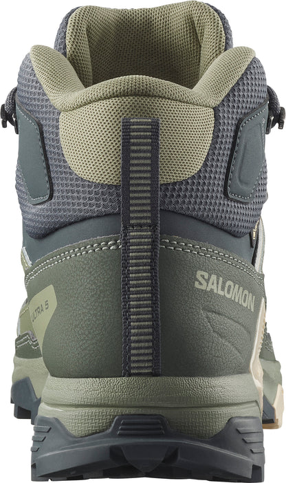 Salomon X Ultra 5 Mid GORE-TEX Womens Walking Boots - Green