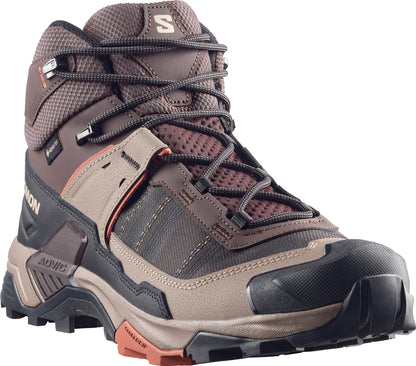Salomon X Ultra 5 Mid GORE-TEX Mens Walking Boots - Brown