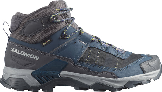 Salomon X Ultra 5 Mid GORE-TEX Mens Walking Boots - Blue