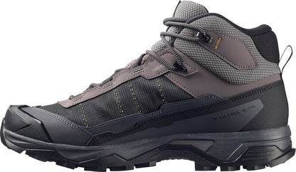 Salomon X Ultra 5 Mid GORE-TEX WIDE FIT Mens Walking Boots - Grey