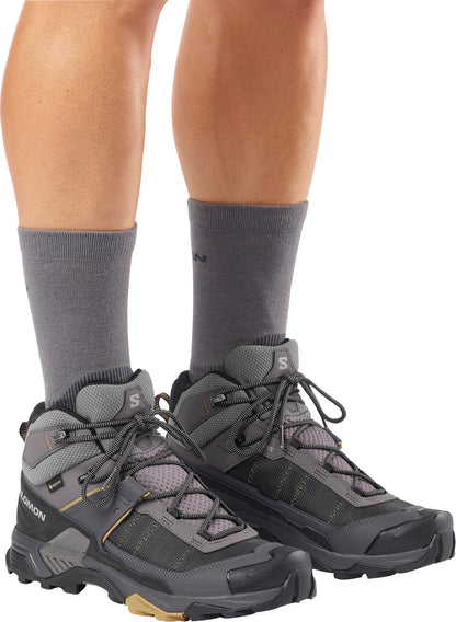 Salomon X Ultra 5 Mid GORE-TEX Mens Walking Boots - Grey