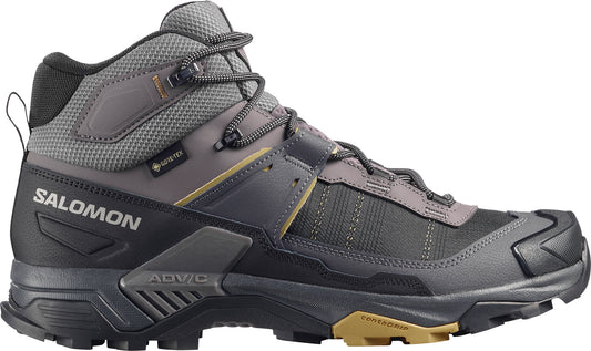 Salomon X Ultra 5 Mid GORE-TEX Mens Walking Boots - Grey