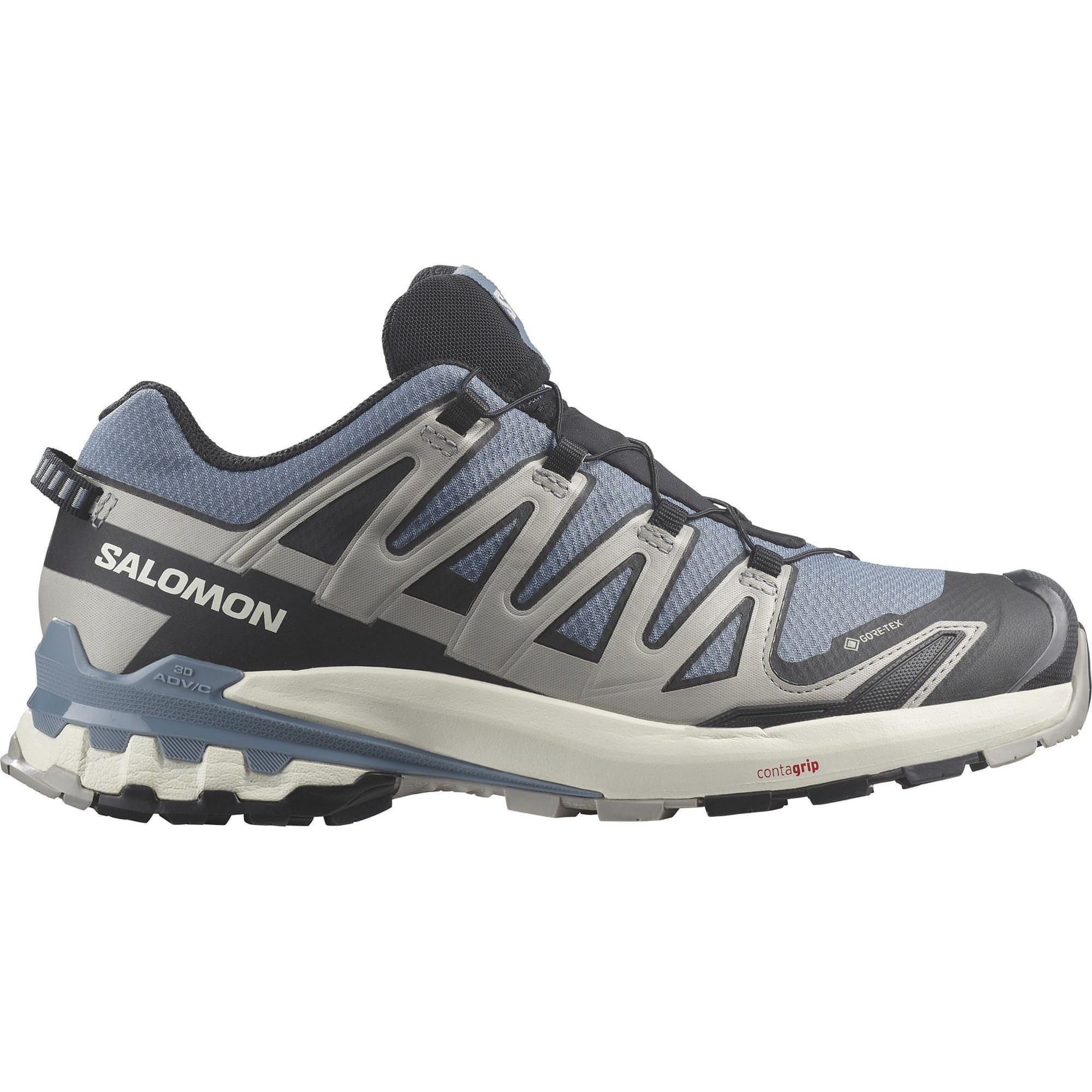 Salomon XA Pro 3D V9 GORE-TEX Mens Trail Running Shoes - Grey – Start ...