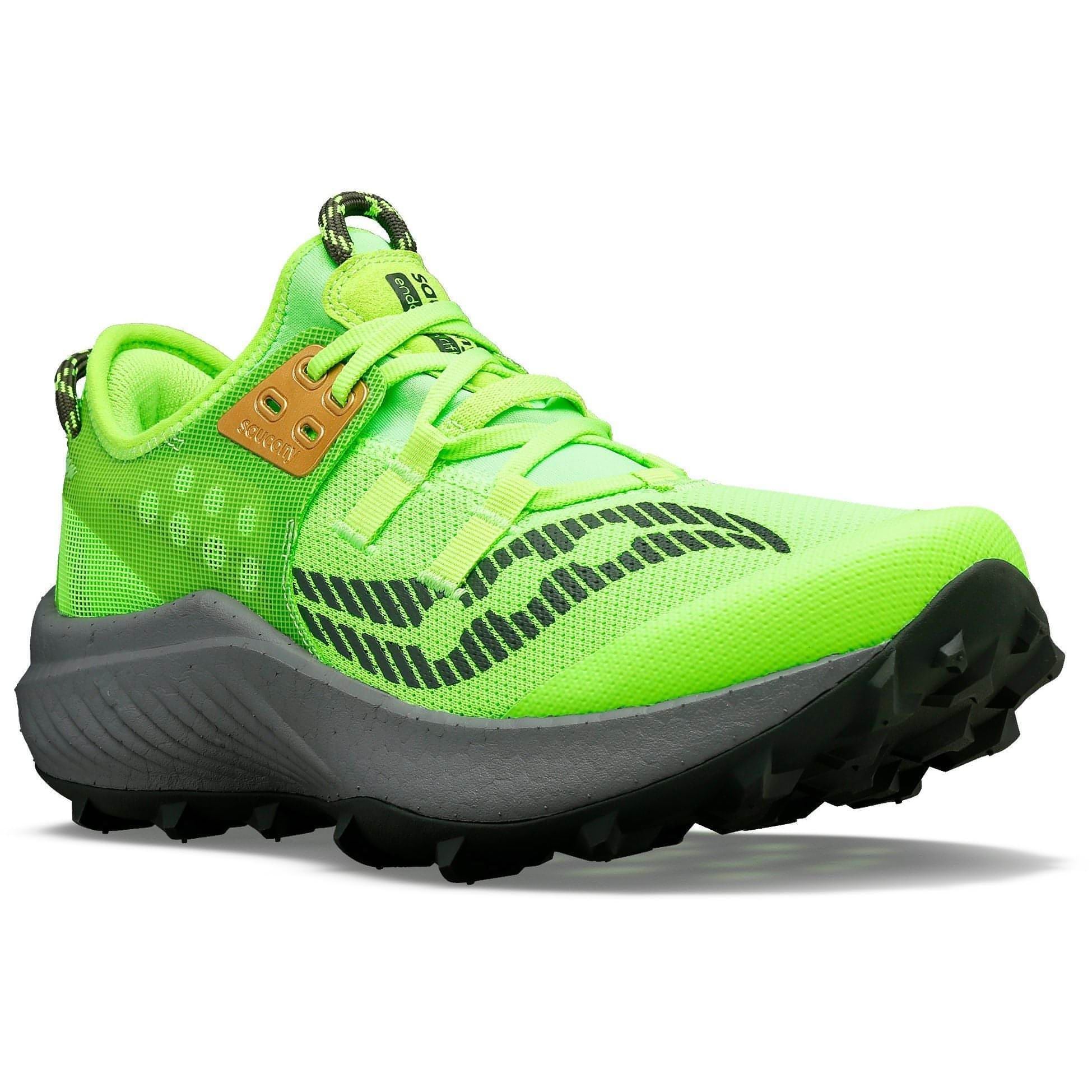 Saucony Endorphin Rift Womens Trail Running Shoes - Green