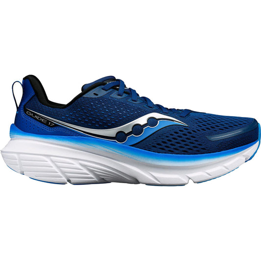 Saucony Guide 17 Mens Running Shoes - Navy