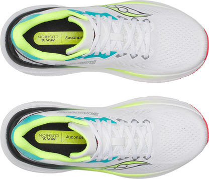 Saucony Guide 19 Mens Running Shoes - White