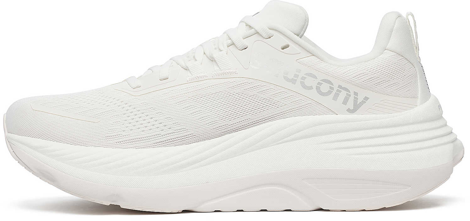 Saucony Hurricane 24 Mens Running Shoes White Start Fitness