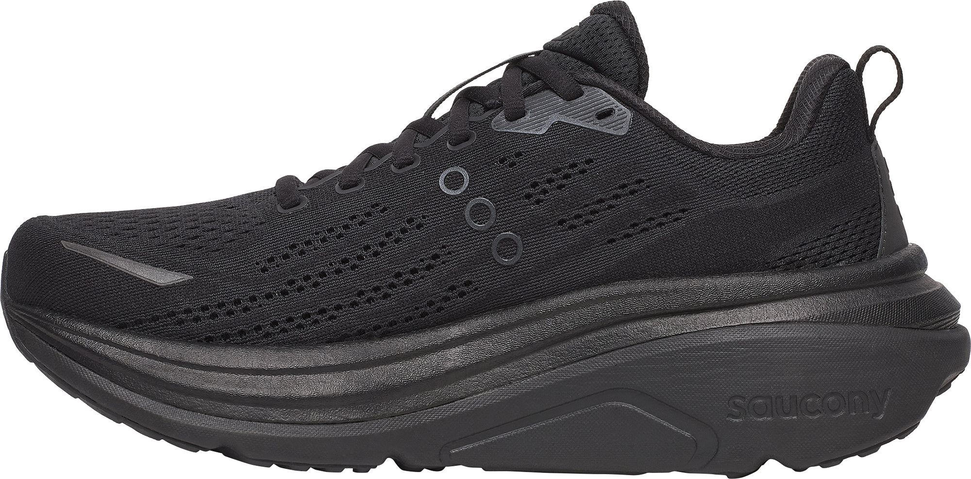 Saucony Hurricane 25 Mens Running Shoes - Black – Start Fitness