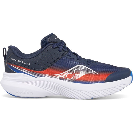 Saucony Kinvara 14 LTT Junior Running Shoes - Navy