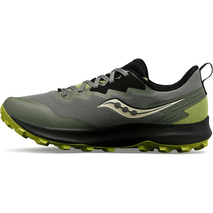 Saucony Peregrine 14 GORE-TEX Mens Trail Running Shoes - Green