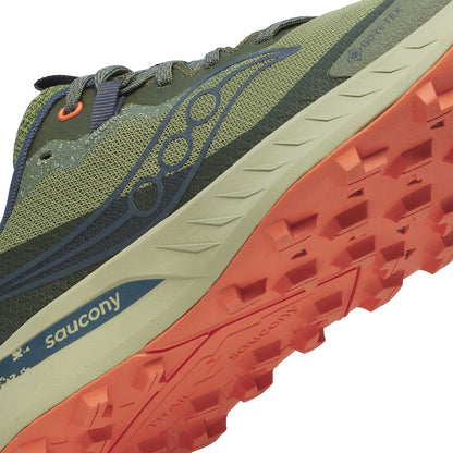 Saucony Peregrine 15 GORE-TEX Womens Trail Running Shoes - Green