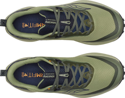 Saucony Peregrine 15 GORE-TEX Mens Trail Running Shoes - Green