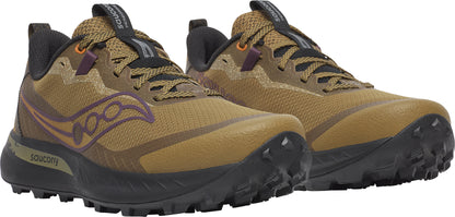 Saucony Peregrine 15 Mens Trail Running Shoes - Brown
