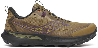 Saucony Peregrine 15 Mens Trail Running Shoes - Brown