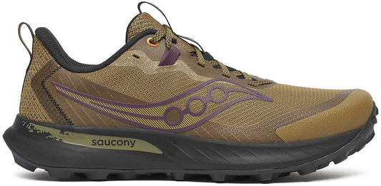 Saucony Peregrine 15 Mens Trail Running Shoes - Brown