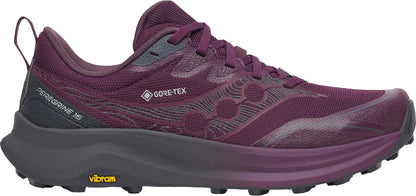 Saucony Peregrine 16 GORE-TEX Womens Trail Running Shoes - Purple