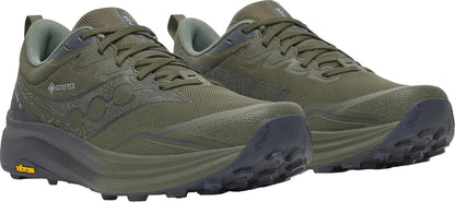 Saucony Peregrine 16 GORE-TEX Mens Trail Running Shoes - Green