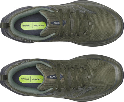 Saucony Peregrine 16 GORE-TEX Mens Trail Running Shoes - Green
