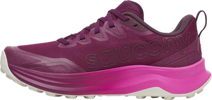 Saucony Peregrine 16 Womens Trail Running Shoes - Purple