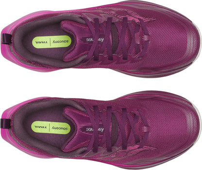 Saucony Peregrine 16 Womens Trail Running Shoes - Purple