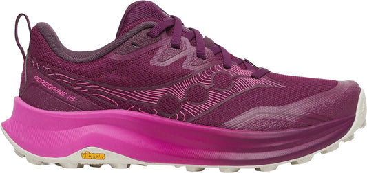 Saucony Peregrine 16 Womens Trail Running Shoes - Purple
