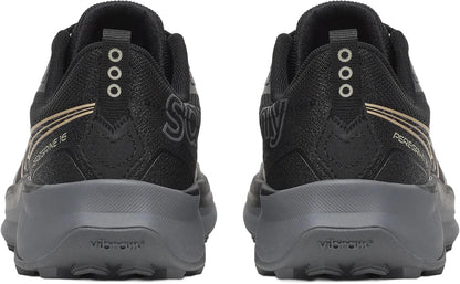 Saucony Peregrine 16 Womens Trail Running Shoes - Black