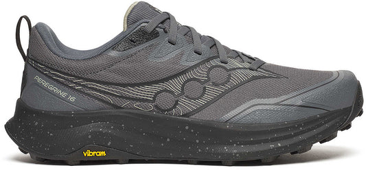 Saucony Peregrine 16 Mens Trail Running Shoes - Grey