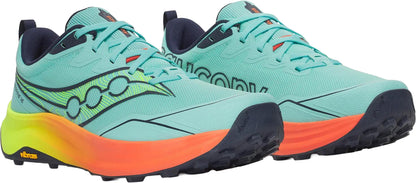 Saucony Peregrine 16 Mens Trail Running Shoes - Green