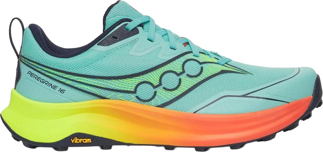 Saucony Peregrine 16 Mens Trail Running Shoes - Green – Start Fitness