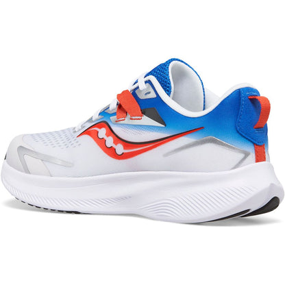 Saucony Ride 15 Junior Running Shoes - White