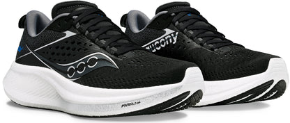 Saucony Ride 17 Mens Running Shoes - Black