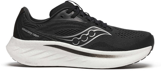 Saucony Ride 18 Womens Running Shoes - Black