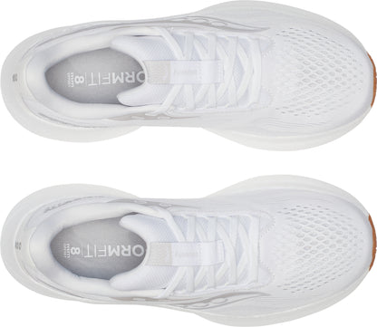 Saucony Ride 18 Womens Running Shoes - White