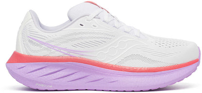 Saucony Ride 18 Womens Running Shoes - White