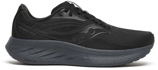 Saucony Ride 18 Mens Running Shoes - Black