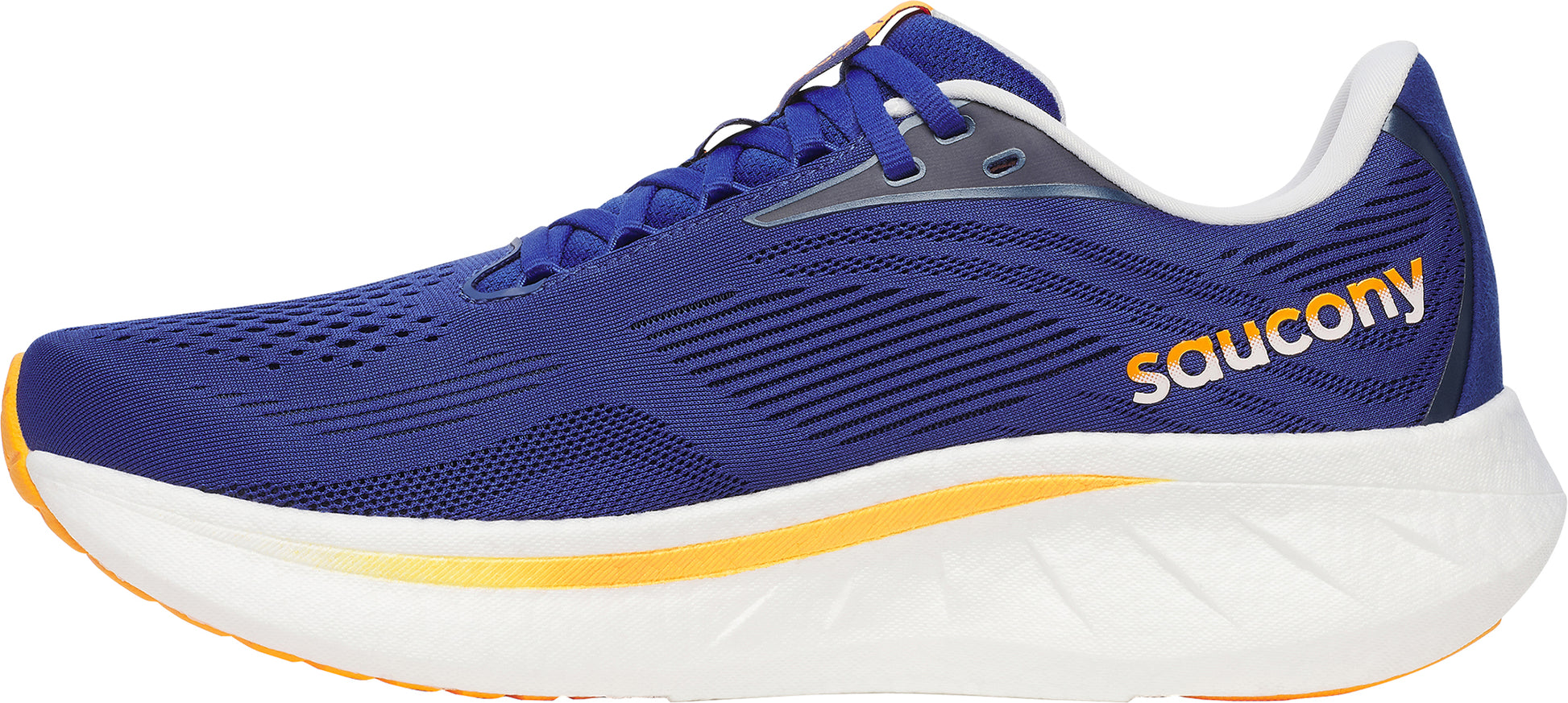 Seconde vie - CHAUSSURES DE RUNNING ROUTE HOMME, SAUCONY RIDE 18 BLEU SAUCONY Seconde vie - CHAUSSURES DE RUNNING ROUTE HOMME, SAUCONY RIDE 18 BLEU SAUCONY
