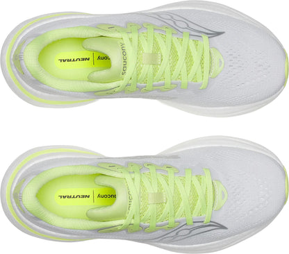 Saucony Ride 19 Womens Running Shoes - White