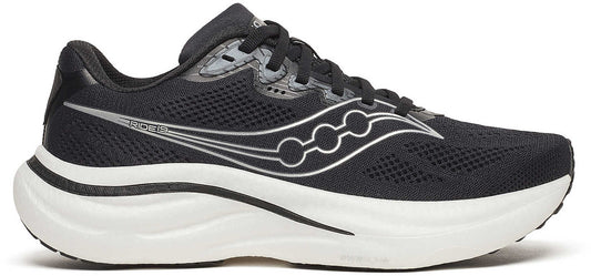 Saucony Ride 19 Womens Running Shoes - Black