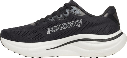 Saucony Ride 19 WIDE FIT Womens Running Shoes - Black