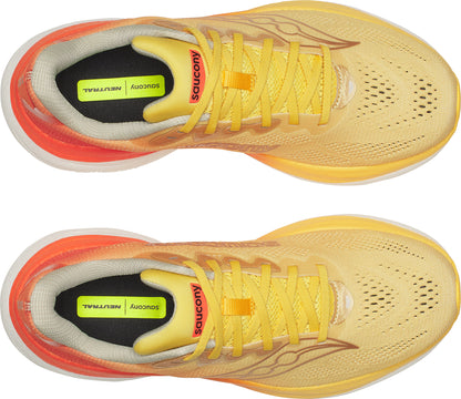 Saucony Ride 19 Mens Running Shoes - Yellow