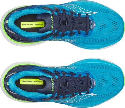 Saucony Ride 19 Mens Running Shoes - Blue