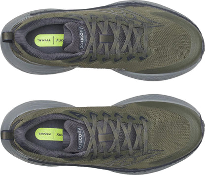 Saucony Ride TR3 GORE-TEX Mens Trail Running Shoes - Green