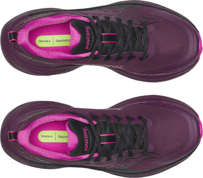 Saucony Ride TR3 Womens Trail Running Shoes - Purple