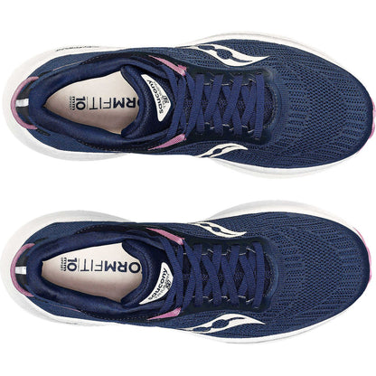 Saucony Triumph 21 Womens Running Shoes - Navy